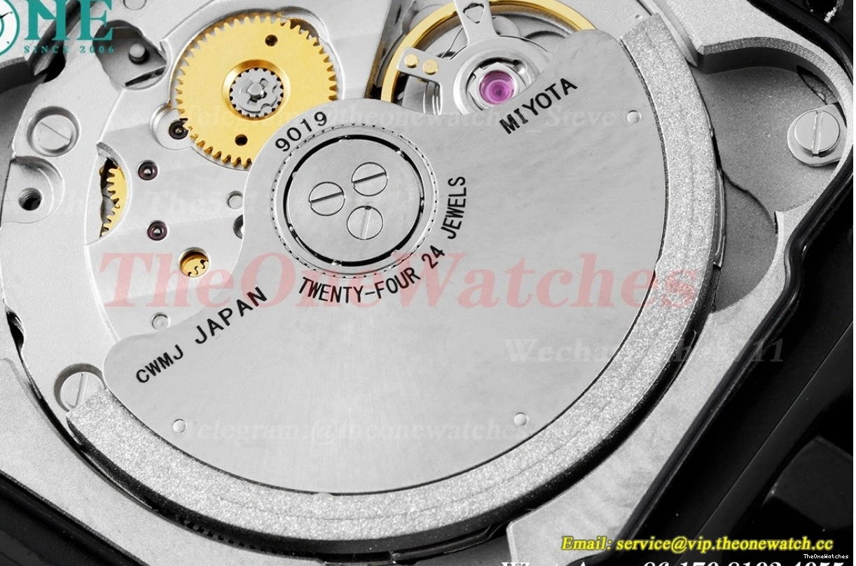 Cartier Mens MY9019 XL Rmn Black GF 40MM PVD RU Santos De 0126